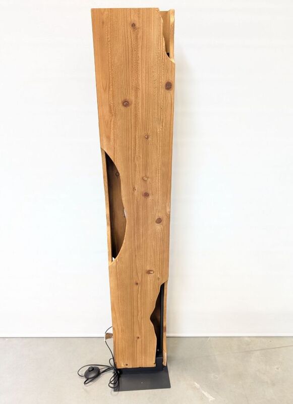 Lucande Stehleuchte Tarry Holz Lampe Leuchte E27 4-flammig 137cm natur 24cm - 4255830906237