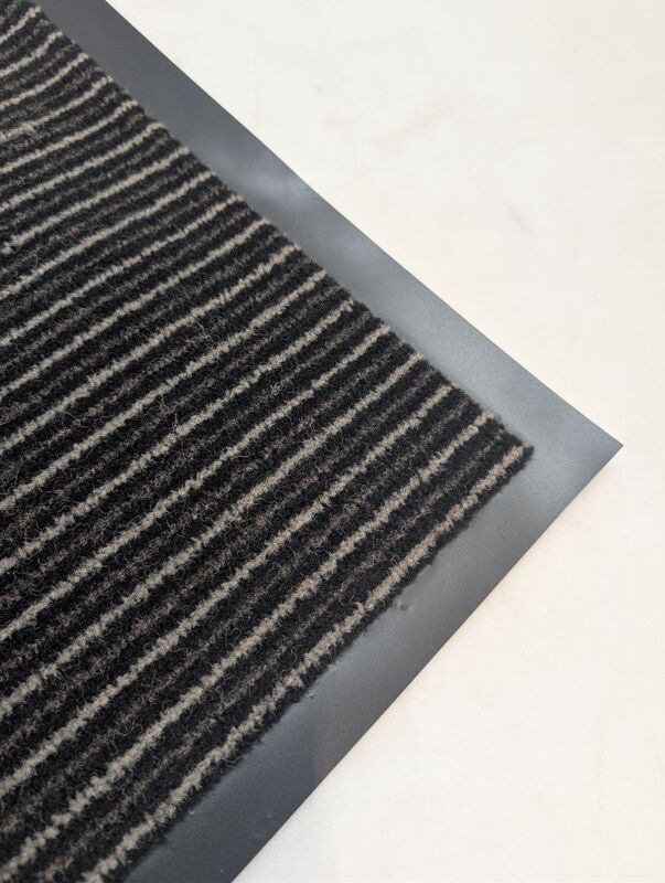 LUX Türmatte rutschfest Textil prugasti 60x40cm leicht zu reinigen für Innen - 4007873940088