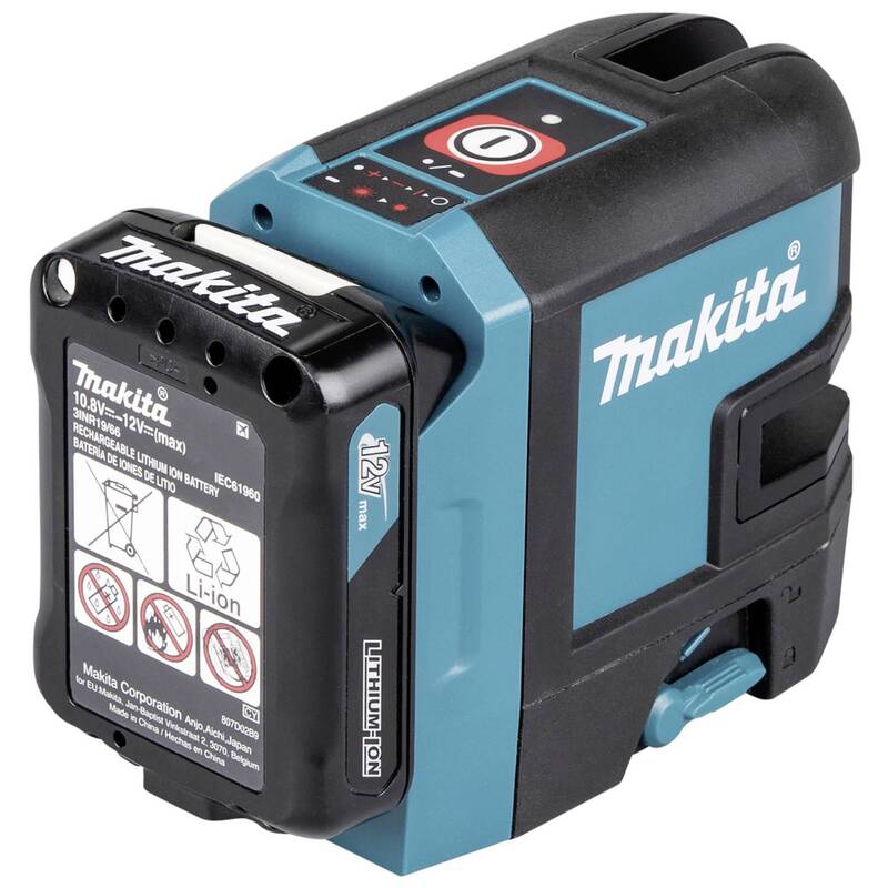 Makita Kreuzlinienlaser SK105DZ selbstnivellierend 25m 157x64x102mm ohne Akku - 88381851893