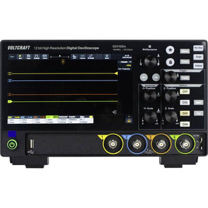 B-Ware VOLTCRAFT DOV1004 Digital-Oszilloskop 100 MHz 1.25 GSa/s 4 Kanäle LCD-Touchsc...