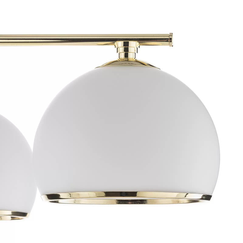 Hängeleuchte Mina fünfflammig messing Hängelampe Lampe Leuchte Spot Deckenlampe - 5902553215748