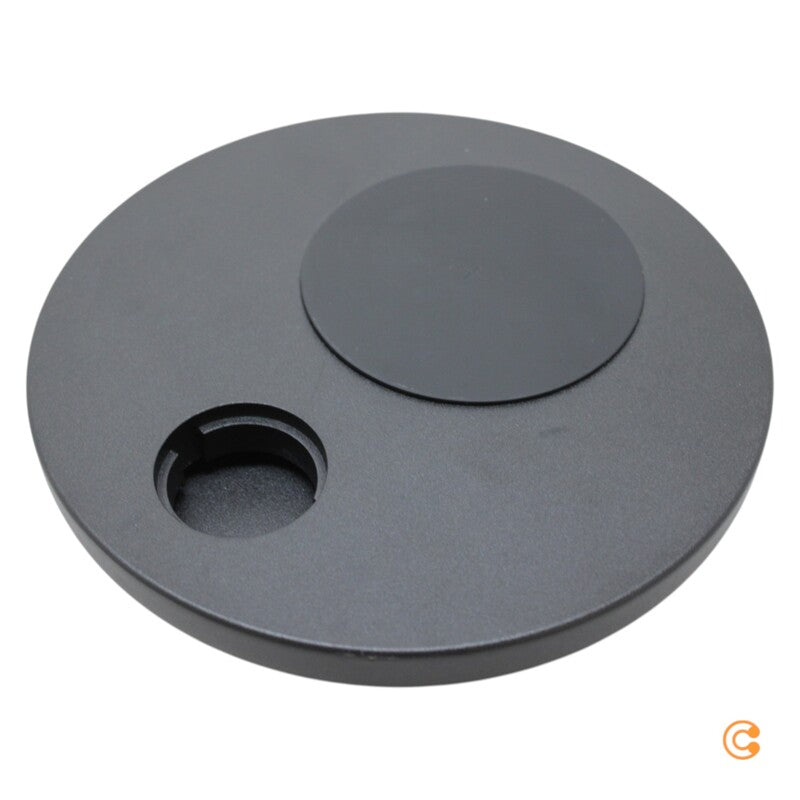 Glamox Fuß für Tischleuchte Basis Motus Flat Induktion schwarz Lampenfuß 3kg - 7040670285188
