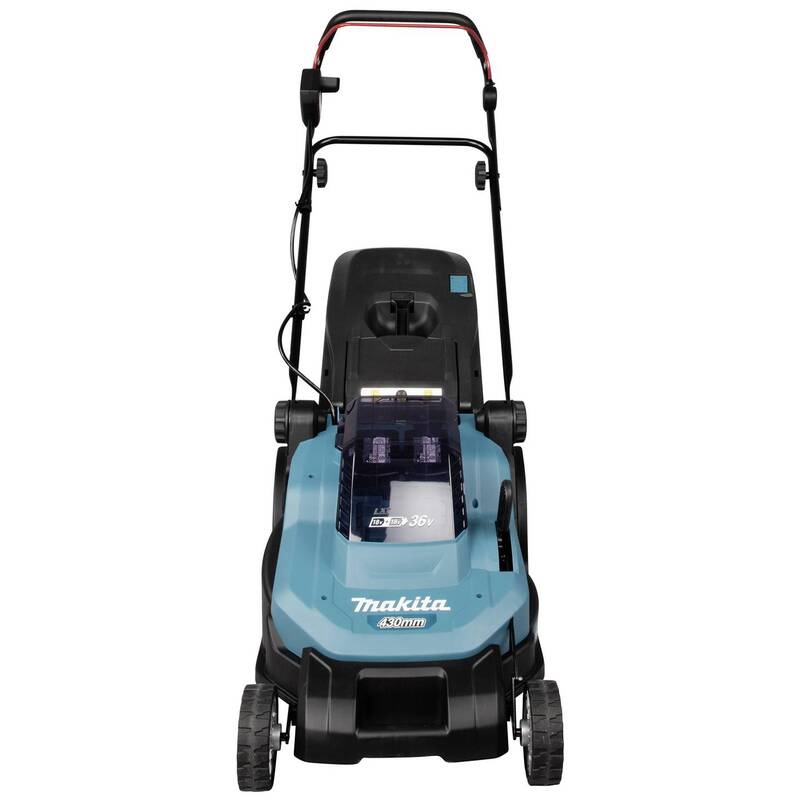 Makita 18Vx2 Lawn Mower 430mm 17" Kit - 0088381891202