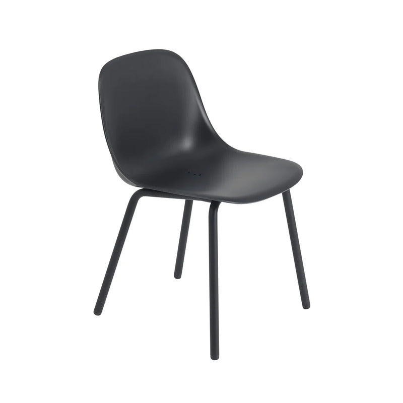 Muuto Fiber Outdoor Gartenstuhl Kunststoffgleiter anthrazit SIEHE TEXT/FOTO - 5713295094917