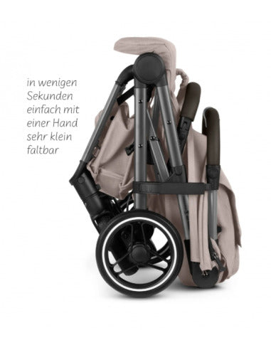 ABC Design Ping 3 Trekking Reisebuggy Inkl.Transporttasche, Tragegurt Und Sitzeinlage Camel - 4045875072253