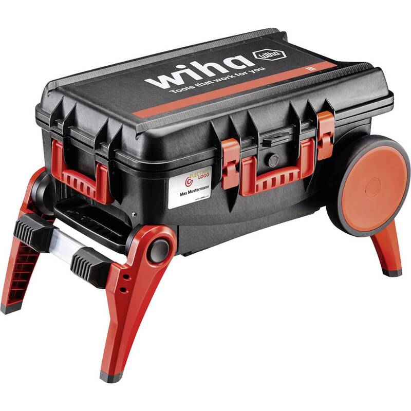 Wiha Werkzeugkoffer Handwerker 104-teilig Profi Set Elektriker schwarz 680x497mm - 4010995441289
