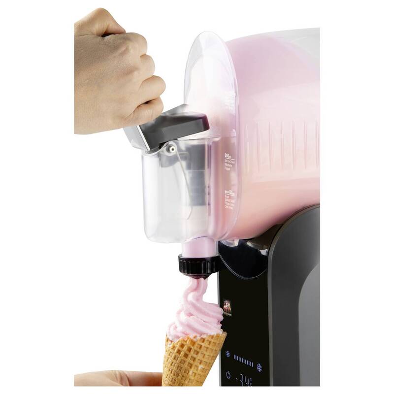 DOMO Eismaschine DO9308I 1,8l mit Display 220W Eisbereiter Küchengerät kompakt - 5411397178848