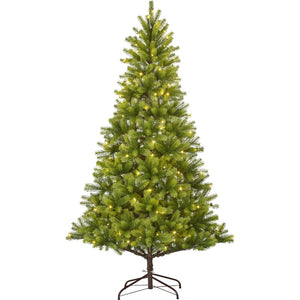B-Ware Künstlicher Weihnachtsbaum Kunsttanne Nagano 180cm LED Tannenbaum grün 160L