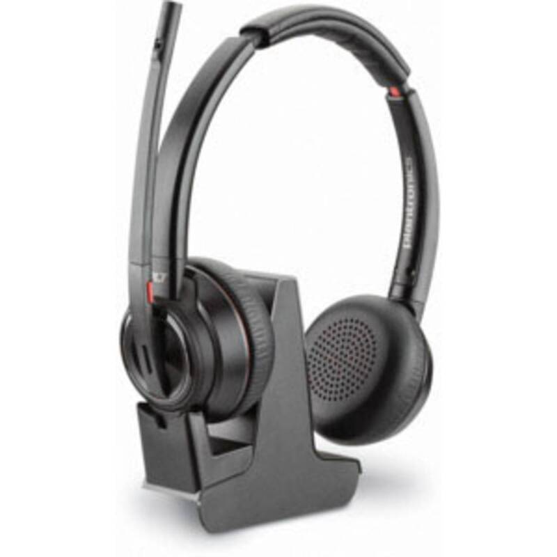 Plantronics Savi W8220 Telefon On Ear Headset DECT Stereo Noise Cancelling353 - 5033588052913