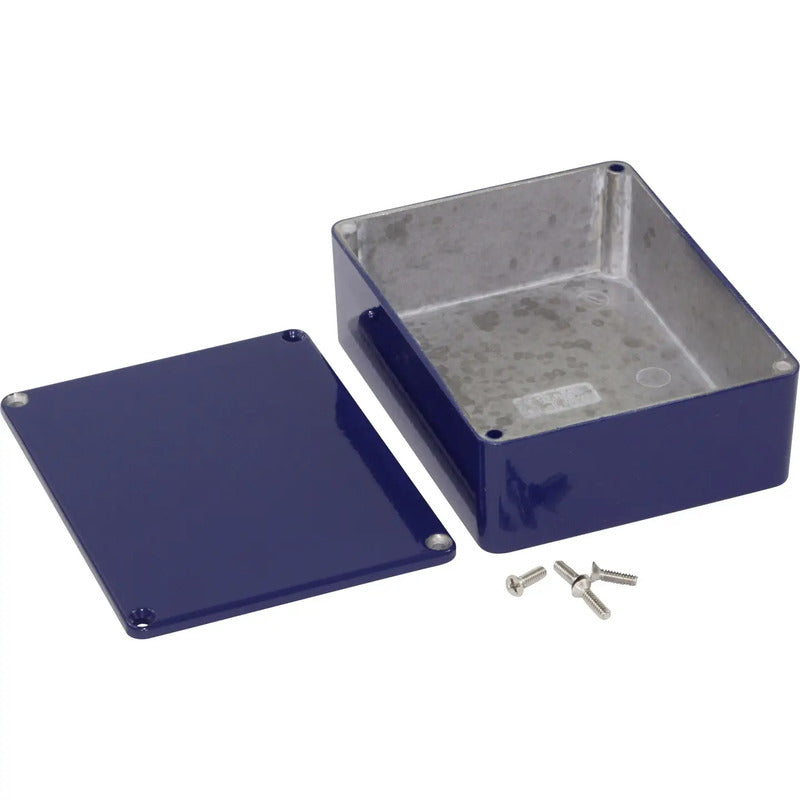 Hammond Electronics Universal-Gehäuse 1590BBSCB Aluminium Blau IP54 120x94x42mm - 0623980026244