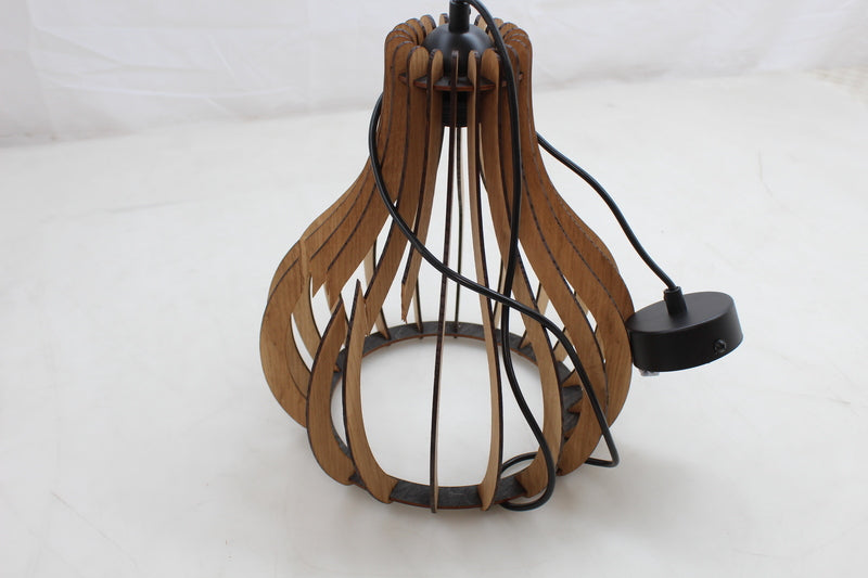 Envostar Hängeleuchte Pendelleuchte Lampe Falou Eiche Ø 25 cm SIEHE TEXT/FOTO - 4251911795837