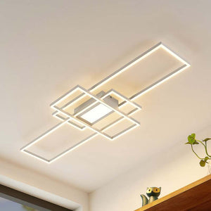 B-Ware Lindby Caitlin LED-Deckenlampe Deckenlampe Deckenlicht Wohnzimmerleuchte weiß220