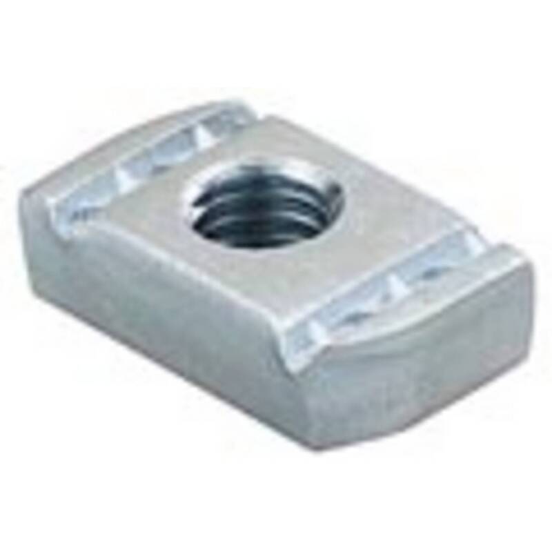 100 St. Fischer FCN 77407 Schiebemuttern M8 sicherer Halt Halterung Mutter - 4006209774076