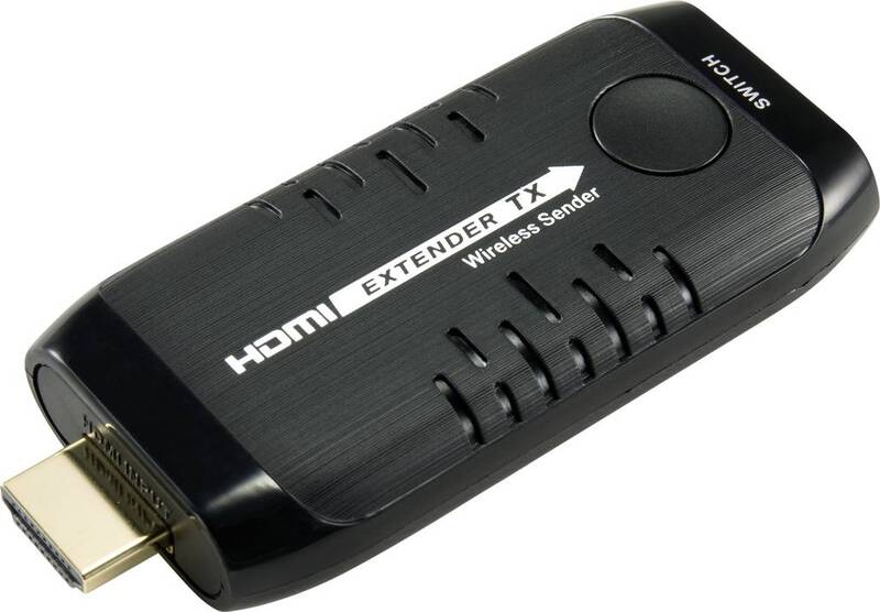 SpeaKa Professional HDMI-Funkübertragung Extender TX (Sender) 15m 5.8kHz - 4064161017389