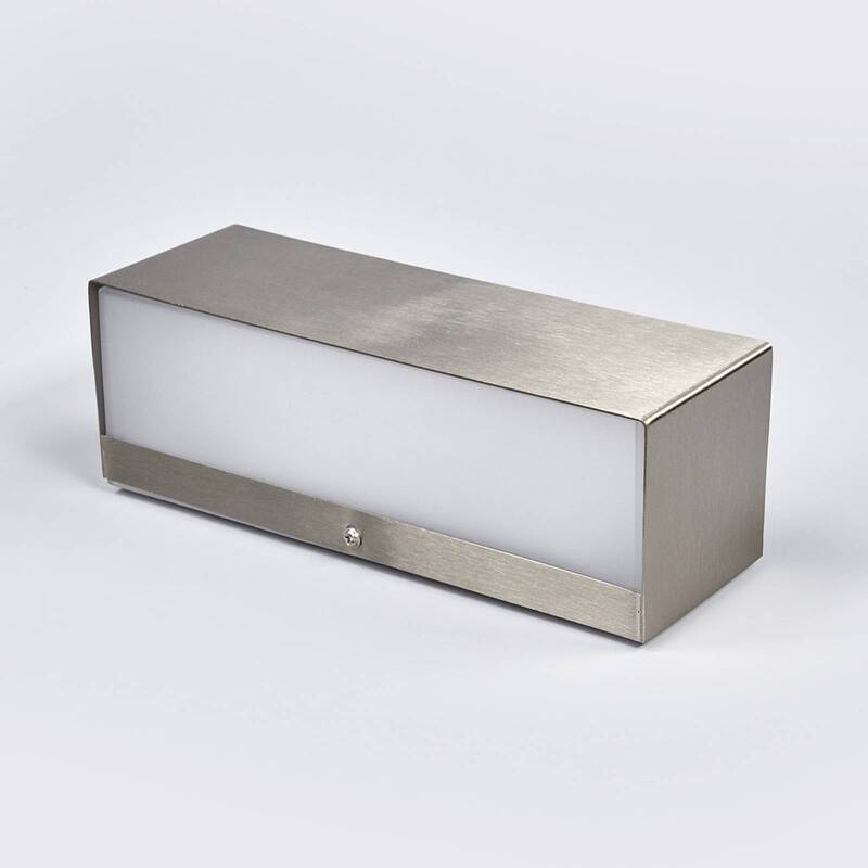 Lindby LED-Außenwandleuchte Alicja Wandleuchte Außenlampe Lampe 4,8 W Edelstahl - 4251096517538