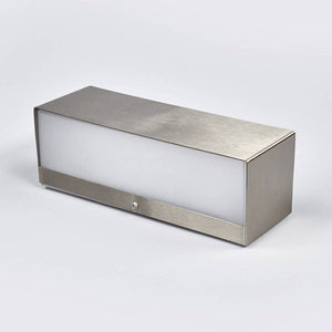 B-Ware Lindby LED-Außenwandleuchte Alicja Wandleuchte Außenlampe Lampe 4,8 W Edelstahl