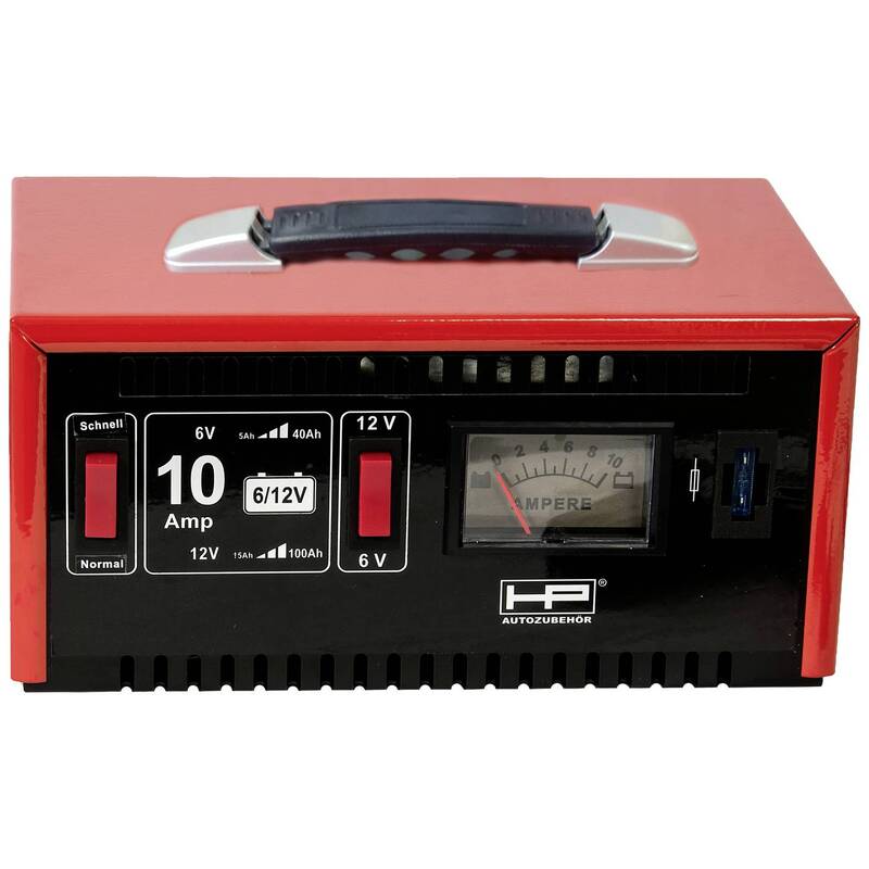 HP Autozubehör 20510 Kfz-Ladegerät 6 V 12 V 10 A 10 A Kfz-/Lkw-Batterieladegerät - 4007928205100