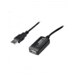 B-Ware Digitus USB 2.0 Repeater Kabel USB Verlängerungskabel 20m Schwarz 480MBit/s