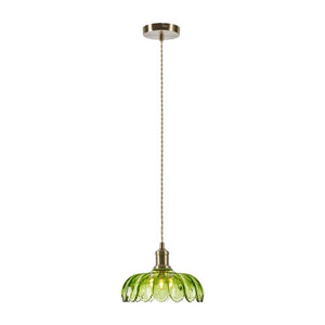B-Ware Markslöjd Hängeleuchte Kurage LED Pendelleuchte Lampe dimmbar altmessing grün