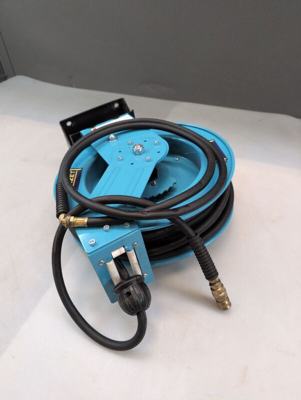 Hazet OFFENER SCHLAUCHAUFROLLER 9040OS-10 20m 12bar Wandbefestigung - 4000896252602
