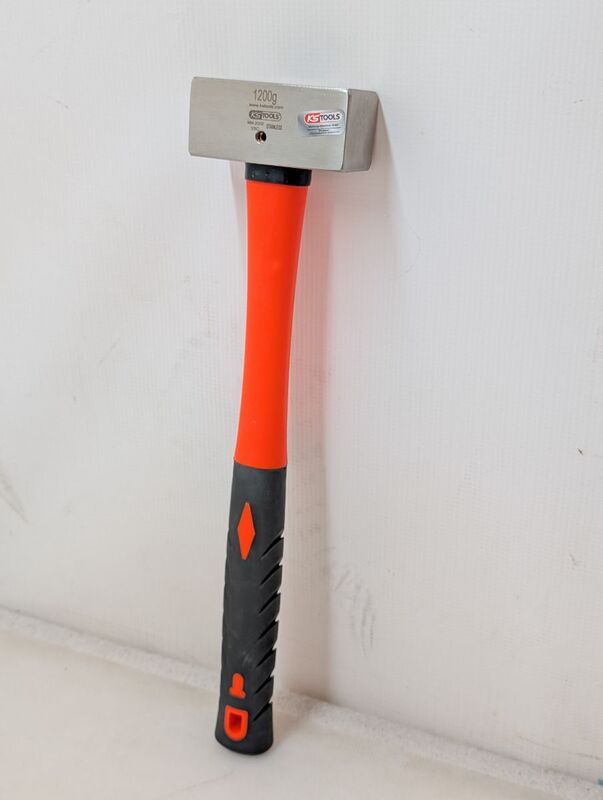 KS Tools Fäustel 1200g 400mm DIN 6475 Edelstahl Werkzeug Handwerkzeug 1 St. - 4042146571910