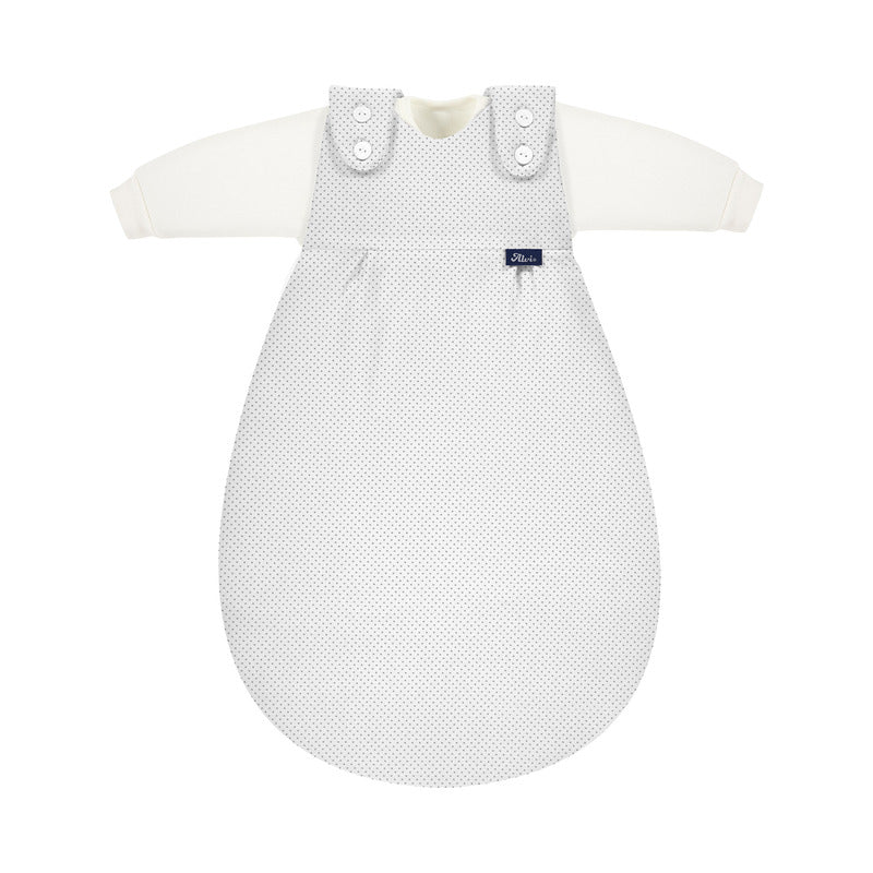 Alvi Baby-Mäxchen Dots Schlafsack Set 50/56 Baumwolle mitwachsend optimaler - 4010395822527