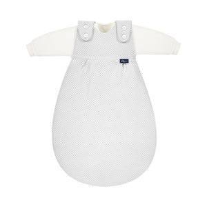 B-Ware Alvi Baby-Mäxchen Dots Schlafsack Set 50/56 Baumwolle mitwachsend optimaler