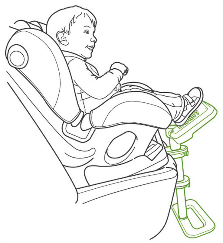 KneeGuard Kids 4 Fußstütze Kindersitz Zubehör höhenverstellbar 30 kg belastbar - 8809411200694