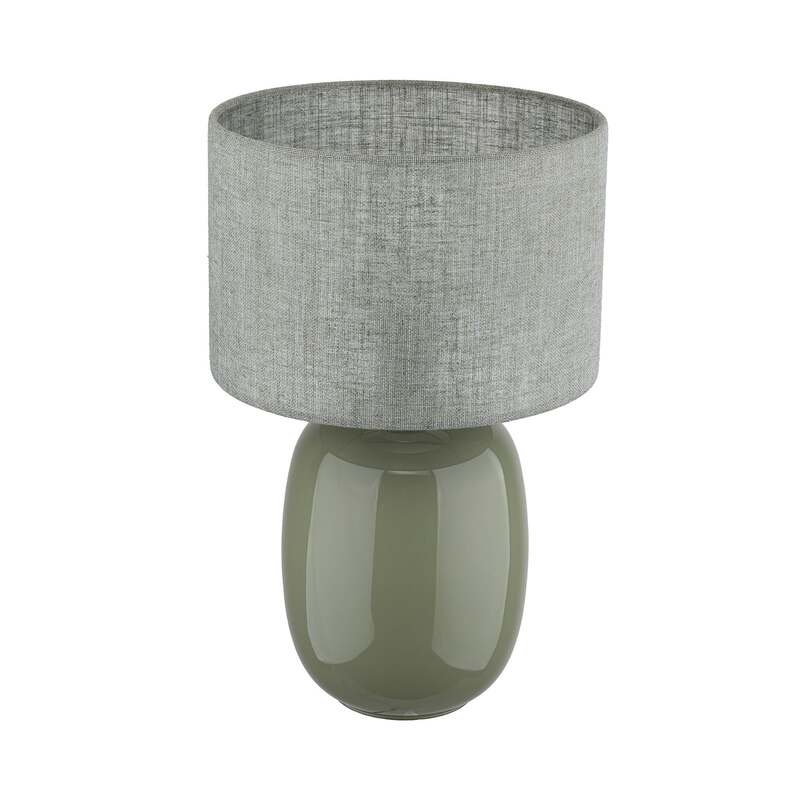 TK-Lighting Tischleuchte Lampe Melody LED Tischlampe Leuchte olivgrün 48cm - 5906135161836