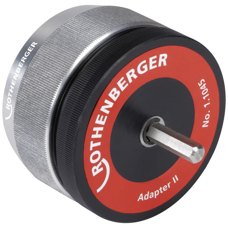 Rothenberger Entgrater Adapter II Rohrentgrater Kupfer Stahl Edelstahl Sanitär - 4004625110454