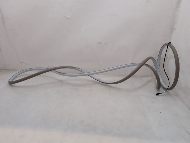 Paul Neuhaus Stehlampe Twist LED dimmbar Lampe warmweiß Aluminium Höhe 143cm - 4012248396001