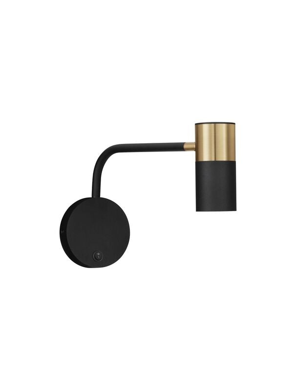 Nova Luce Wandleuchte Wandlampe PONGO GU10 LED Schwarz dimmbar Beleuchtung Lampe - 5212017441744