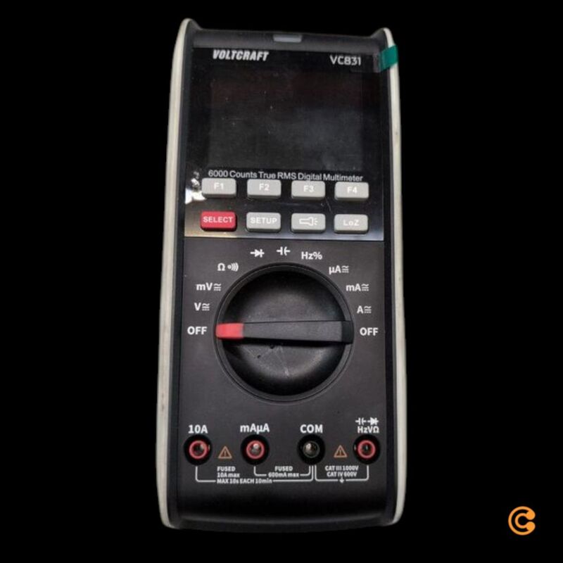 Voltcraft Hand-Multimeter VC831 digital LoZ CAT III 1000V CAT IV 600V 6000 - 4064161218052