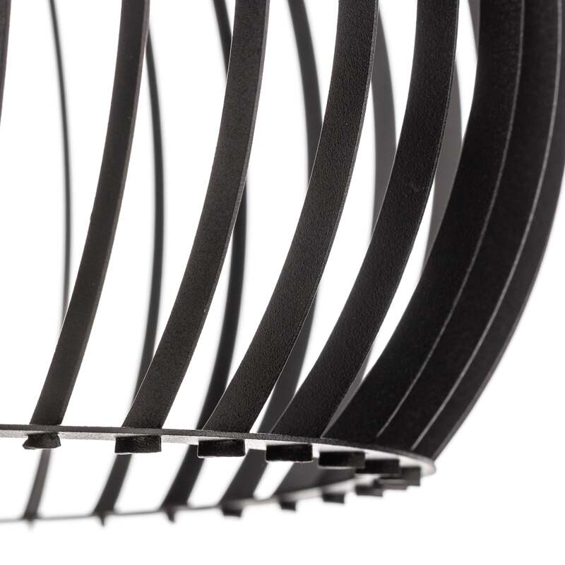 Euluna Hängeleuchte Larus schwarz Stahl LED Hängelampe Deckenlampe Lampe E27 - 5907623620477