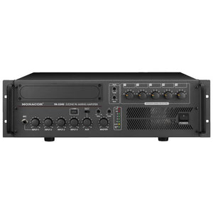 B-Ware Monacor PA-5240 ELA-Verstärker Audioverstärker 240 W 5-Zonen schwarz