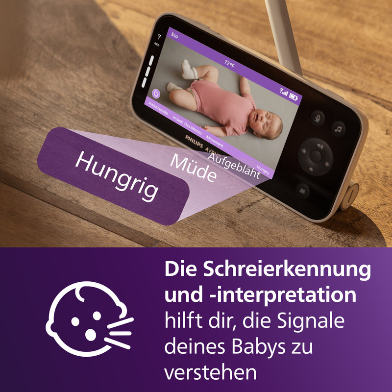 Philips Avent Video-Babyphone SCD971/26 Babymonitor mit Nachtsichtfunktion - 8720689027038