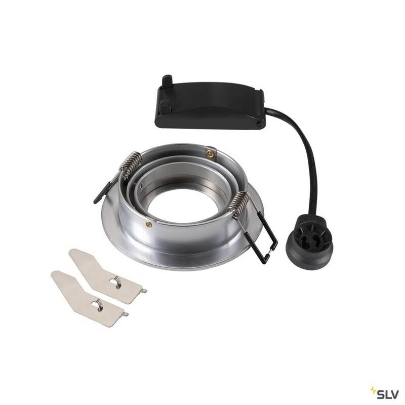 SLV 1007376 NEW TRIA 75 LED Einbauleuchte Downlight Aluminium rund dimmbar - 4024163276139