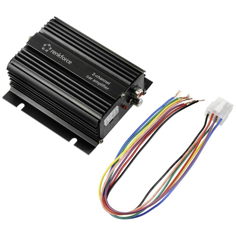 Renkforce 2-Kanal Endstufe RF-CMP-202 Bluetooth USB Audiowiedergabe 100W schwarz - 4064161213705