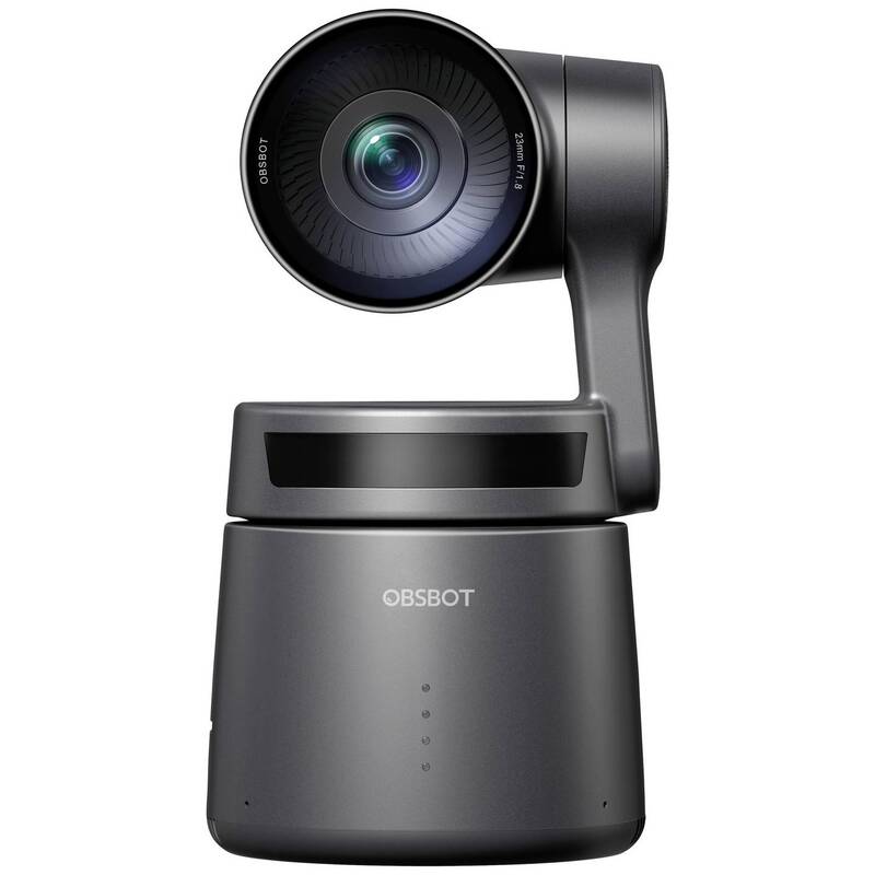 OBSBOT 4K-Webcam Kamera Videokonferenz Gestensteuerung Auto-Tracking Schwarz - 6971889230304