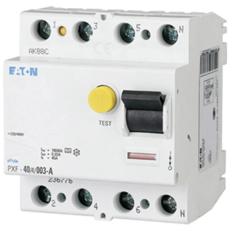 Eaton FI-Schutzschalter Fehlerstromschutz- Leitungsschutzschalter A 4polig 400 V - 4015082367763