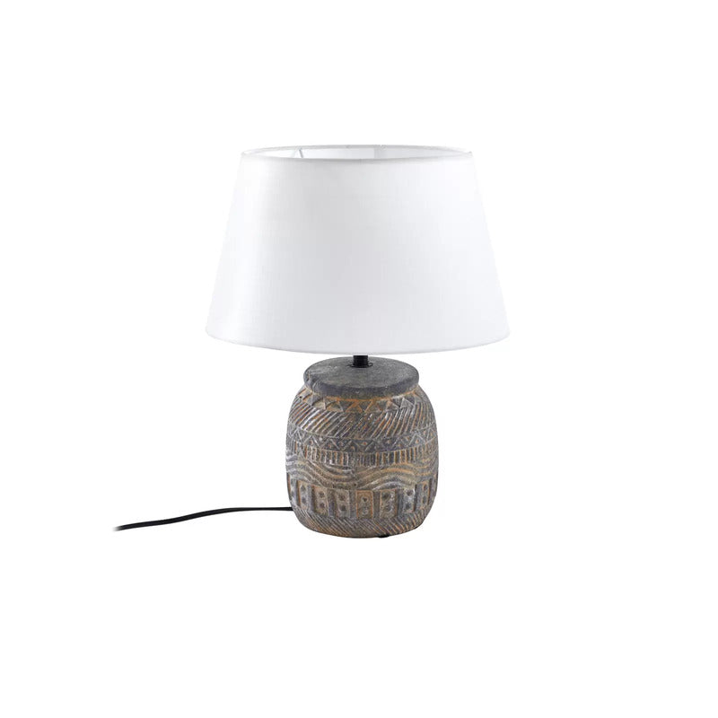 Lindby Tischleuchte Aelith Ø 30 cm grau Keramik E27 Tischlampe Lampe 20 STÜCK - 4251911778120