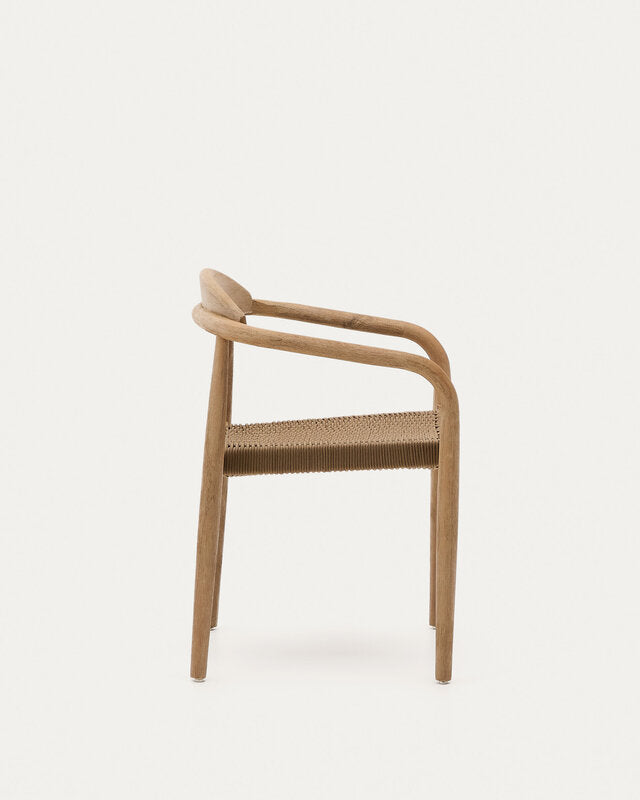 Kave Home Nina Stuhl Sitzmöbel Gartenstuhl Akazienholz Beige SIEHE TEXT/FOTO - 8433840451329