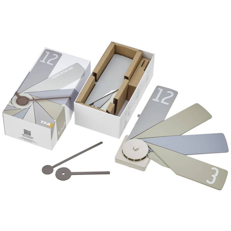 TFA Quarz-Wanduhr Uhr CLOCK IN THE BOX 60.30 Wanduhr Modell - 4009816039729