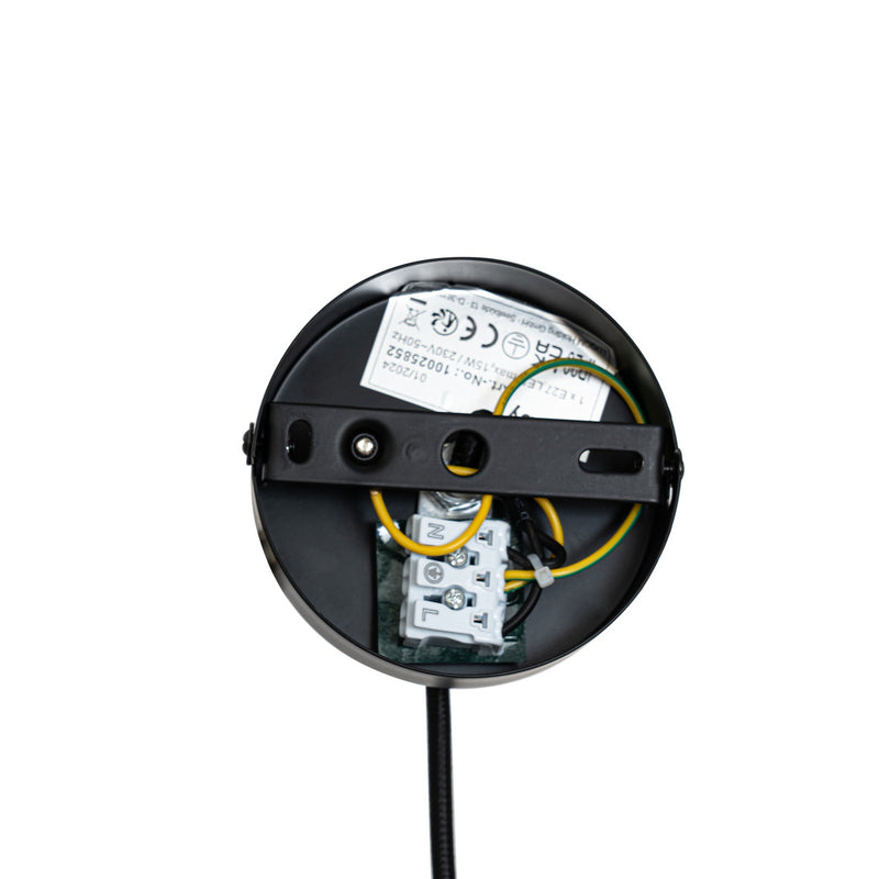 Lindby Pendelleuchte Hängeleuchte Aralena LED Lampe dimmbar schwarz gold Ø26cm - 4251911786194