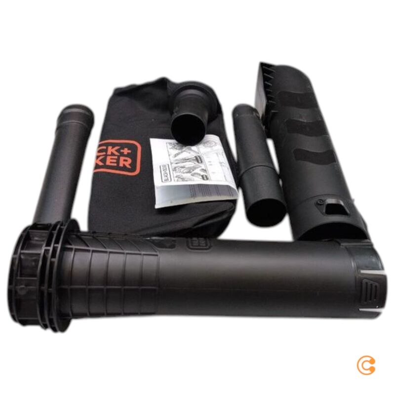 Black & Decker Laubsauger 3-in-1 BEBLV260-QS 2600W Häcksler Fangsack 40l - 5035048705124