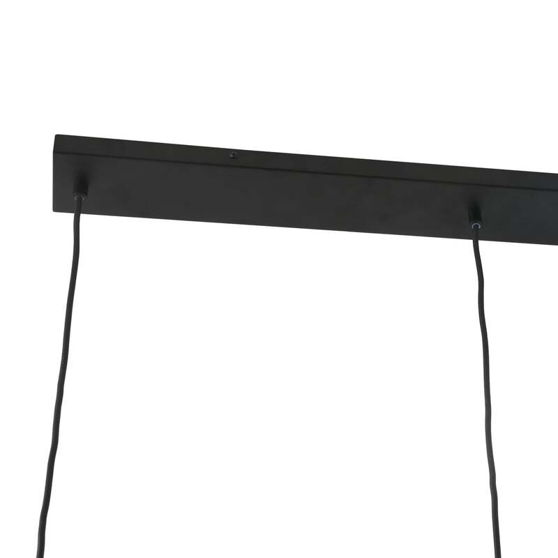 Lucande Hängeleuchte Lyrisa LED Pendelleuchte dimmbar kupfer schwarz 3-flg 22cm - 4251911778298