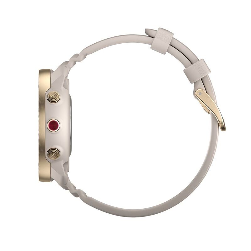 Polar Uhr Smartwatch Vantage M3 GPS Gold Greige Sportuhr Fitness Größe S M L - 0725882066752