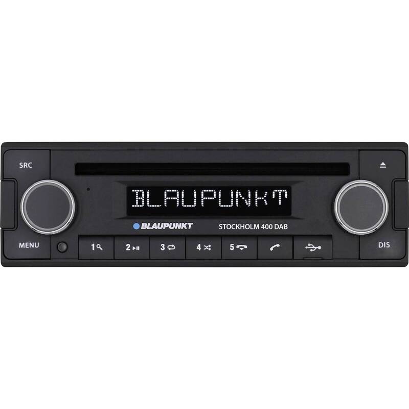 Blaupunkt Autoradio Radio Stockholm 400 DAB BT Apple CarPlay DAB+ Tuner - 4260499852399