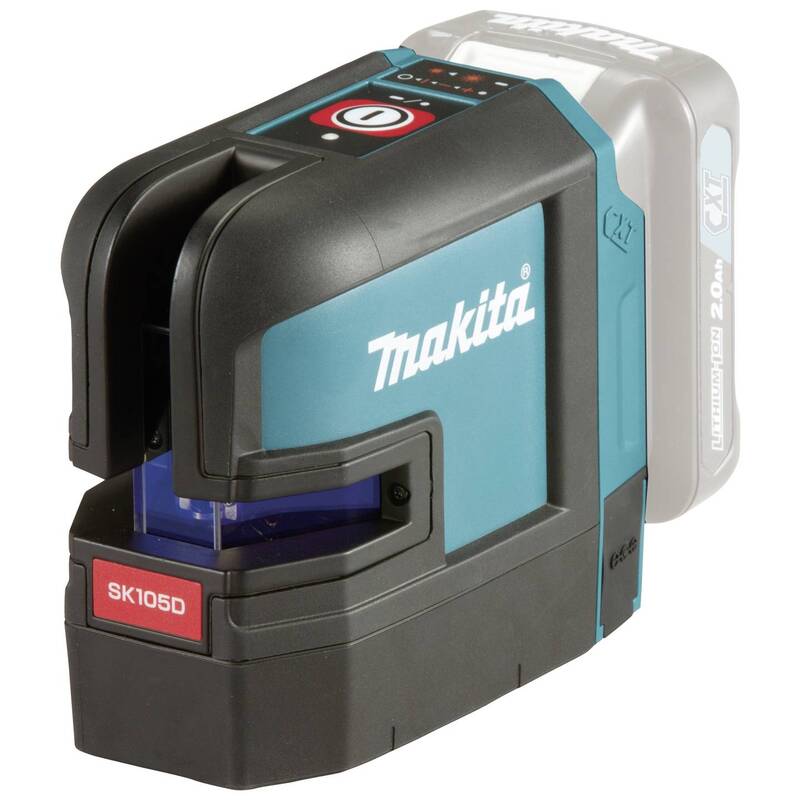 Makita Kreuzlinienlaser SK105DZ selbstnivellierend 25m 157x64x102mm ohne Akku - 88381851893