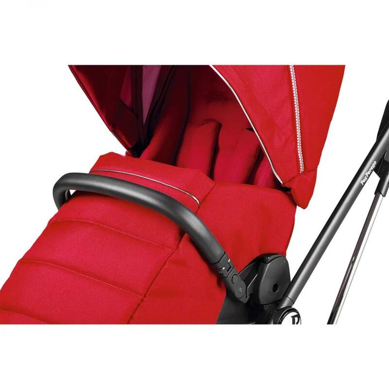 Peg-Pérego Kinderwagen Buggy Veloce Red Shine Einkaufskorb Sonnenverdeck - 8005475417539